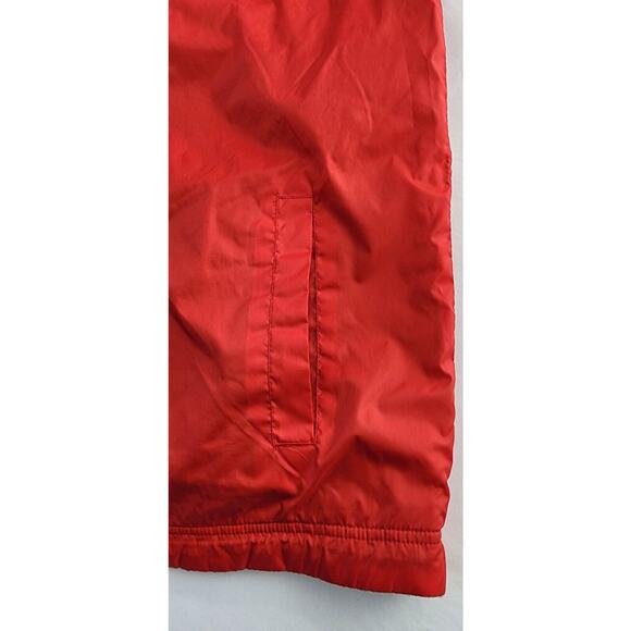 New England Patriots Vest Mens Medium Red Grey NFL Zip Up Reversible Fleece - Picture 9 of 16